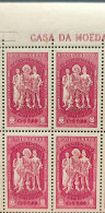 C 329 Brazil Stamp 4 Centenary Sao Paulo Indian Coat Of Arms Religion 1954 Block Of 4 Vignette Casa Da Moeda - Ongebruikt