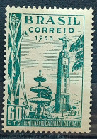 C 317 Brazil Stamp Centenary Of Crato Ceara Clock 1953 - Ongebruikt