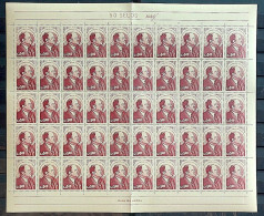 C 314 Brazil Stamp President Nicaragua General Anastacio Somoza Militar 1953 Sheet - Neufs