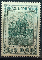 C 307 Brazil Stamp Duque De Caxias Military Horse 1953 - Nuevos