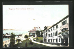 AK Bingen /Rhein, Hotel Weisses Ross Goethehaus  - Bingen