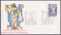 Vatican 1983, The Jubilee Of The Redemption, Special Cover (I) - Otros & Sin Clasificación