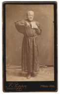 Fotografie F. Popper, Prag, Portrait Schauspieler Im Bühnenkostüm Als Mönch  - Berühmtheiten