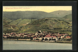 AK Wösendorf /Wachau, Totalansicht Mit Gebirge  - Sonstige & Ohne Zuordnung