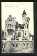 AK Tetschen-Bodenbach / Decin, Hotel Schäferwand-Bergschloss  - Tchéquie