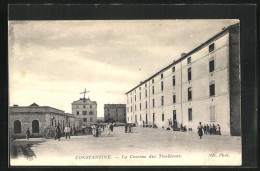 CPA Constantine, La Caserne Des Tirailleurs  - Algerien