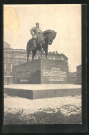 AK Leningrad, L`Épouvantail, Reiterstandbild  - Russie