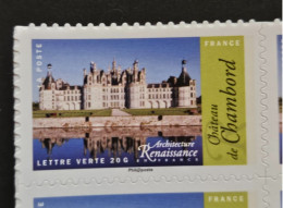 France 2015 Autoadhésif N°1114 A Château De CHAMBORD - Unused Stamps