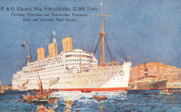R295243 P. And O. Electric Ship Strathaird. India And Australia Mail Service. Qu - Monde