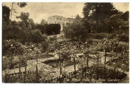 SHALDON : THE DUNMORE HOTEL, THE HOTEL FROM THE ROSE GARDEN / EDGWARE, HILLCREST AVENUE (FLOCKTON) - Andere & Zonder Classificatie