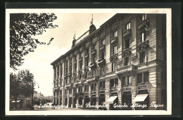 Cartolina Salsomaggiore, Via Romagnosi, Grande Albergo Regina  - Other & Unclassified