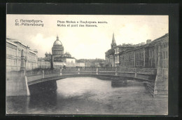 AK St. Pétersbourg, Moika Et Pont Des Baisers  - Russie