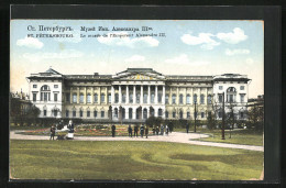 AK St. Pétersbourg, Le Musée De L`Empereur Alexandre III.  - Russland