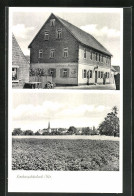 AK Kirchenschönbach, Gasthaus Zum Hirschen, Bes. Isidor Dotzel  - Autres & Non Classés