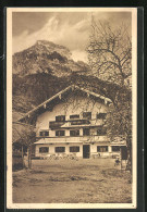 AK Oberaudorf / Inn, Bergwirtschaft Buchau & Brünstein Bergmassiv  - Autres & Non Classés