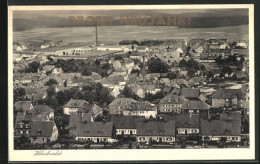 AK Helmbrechts, Teilansicht, Neujahrsgruss  - Helmbrechts