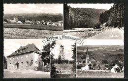 AK Döbra I. Frankenwald, Gasthaus Haueisen, Prinz Luitpold-Turm Auf Dem Döbraberg, Rodachtal  - Bad Rodach