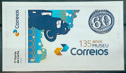 SI 17 Brazil Institutional Stamp Rondon Postal Museum Car Bull's Eye 2024 - Sellos Personalizados