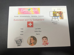 13-5-2024 (5 Z 2) Eurovision Song Contest 2024 - 1st (3rd Win For Switzerland) 1956 Lys Assia - 1988 Céline Dion - Music