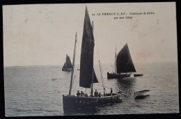 44 - LA TURBALLE - Chaloupes De Peche  Par Mer Calme - La Turballe