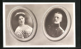 AK Prinz Georg Von Bayern Und Erzherzogin Isabella  - Royal Families