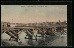 CPA Calais, Passerelle Du Casino De La Ville  - Calais