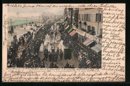 CPA Boulogne-sur-Mer, La Procession Du 15 Aout Sur Le Port  - Boulogne Sur Mer