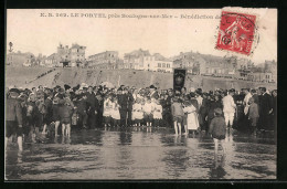 CPA Le Portel, Bènèdiction De La Mer  - Le Portel