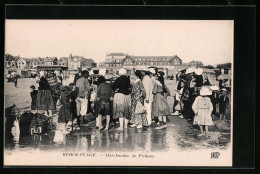 CPA Berck-Plage, Marchandes De Pichons  - Berck