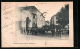 CPA Arras, Hopital St-Jean Et Dèfilè Des Sociètès  - Arras