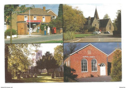 CRANFIELD - Post Office , School , Church Of St. Peter & St. Paul , Baptist Church - ENGLAND - UK - - Otros & Sin Clasificación