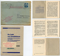 Germany 1937 Cover & Booklet "Die Zucht Von Versuchstieren"; Hannover - H.B. Schober; 4pf. Hindenburg - Briefe U. Dokumente