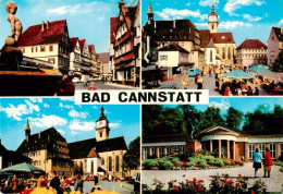 73945477 Bad_Cannstatt Motive Stadtzentrum Altstadt Marktplatz Kirche Park - Stuttgart