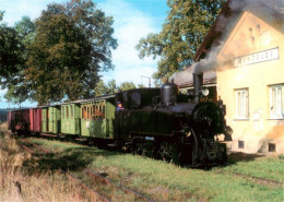 73945461 Blazejov_Jindrichuv_Hradec_Neuhaus_Boehmen_CZ Bahnhof Schmalspurbahn Ji - Repubblica Ceca