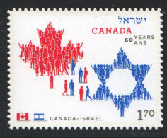 2010 Canada - Israel Friendship From Booklet  Sc 2379 - Ongebruikt