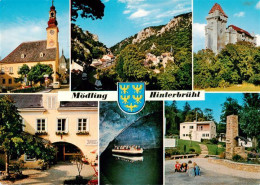 73945351 Moedling_Niederoesterreich_AT Rathaus Hinterbruehl Burg Liechtenstein H - Sonstige & Ohne Zuordnung