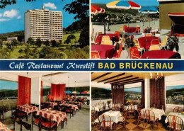 73945261 Bad_Brueckenau Cafe Restaurant Kurstift Terrasse Gastraeume - Sonstige & Ohne Zuordnung