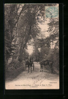 CPA Berck-Plage, Chemin De Rang Du Fliers  - Berck