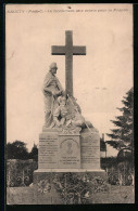 CPA Saulty, Le Monument Aux Morts Pour La France  - Other & Unclassified