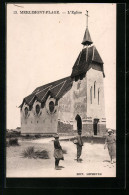 CPA Merlimont-Plage, L`Eglise  - Autres & Non Classés