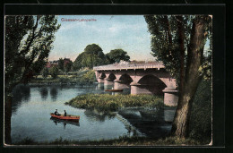 AK Giessen, Lahnpartie Mit Brücke  - Giessen