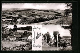 AK Hilders /Rhöngebirge, Vier Ansichten Von Ort Und Umgebung  - Rhön