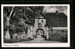 AK Bramsche, Eingang Zum Kloster Malgarten  - Bramsche