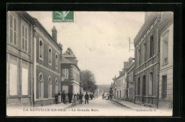 CPA La Neuville-en-Hez, La Grande Rue  - Other & Unclassified