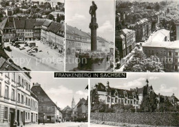 73865345 Frankenberg  Sachsen Marktplatz Brunnen Ortsansichten  - Autres & Non Classés