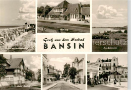 73865328 Bansin Ostseebad Strand Musikpavillon Bahnhof Am Gothensee FDGB Heim Se - Andere & Zonder Classificatie