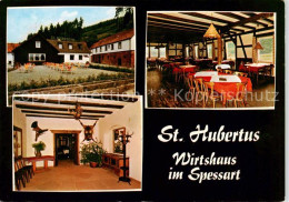 73865288 Windheim Hafenlohr St. Hubertus Wirtshaus Im Spessart Windheim Hafenloh - Sonstige & Ohne Zuordnung