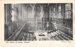 R297850 The House Of Lords. London. Parkins And Gotto - Autres & Non Classés