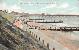 R296008 South Cliffs And Claremont Pier. Lowestoft. The I.X.L. Series. 1908 - Monde