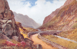 R297472 Llanberis Pass. Valentines Art Colour. Brian Gerald. A154 - Monde